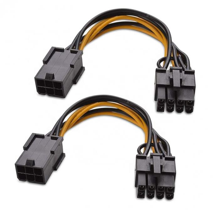 6 Pin Mannelijk tot 8 Pin Mannelijk GPU ATX Video Graphics Card PCIe Express Adapter Stroomvoorziening Uitbreidingskabel voor Computer 3