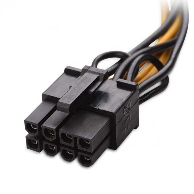 6 Pin Mannelijk tot 8 Pin Mannelijk GPU ATX Video Graphics Card PCIe Express Adapter Stroomvoorziening Uitbreidingskabel voor Computer 2