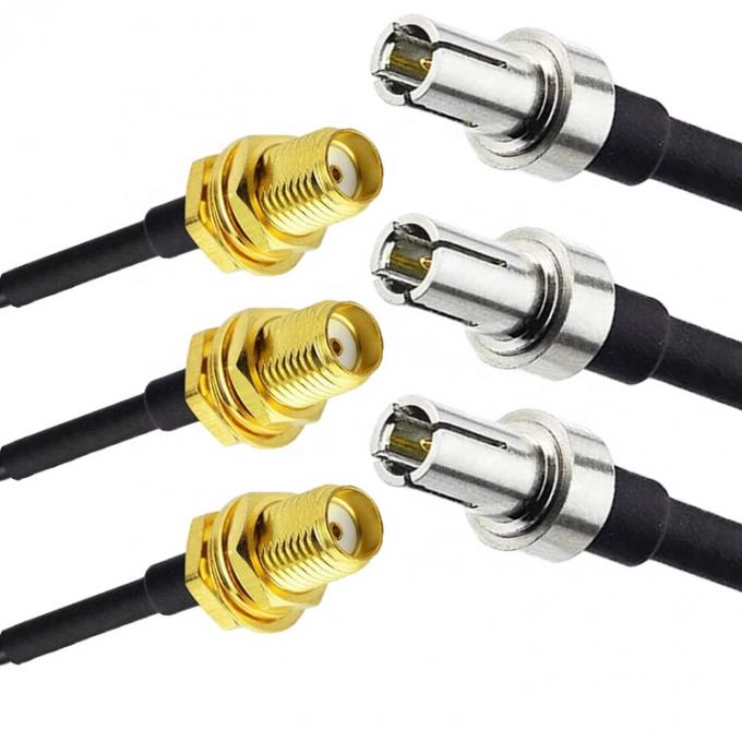 Custom TS9 naar SMA Vrouwelijke connector Antenna Adapter RF Coaxiale kabel 0