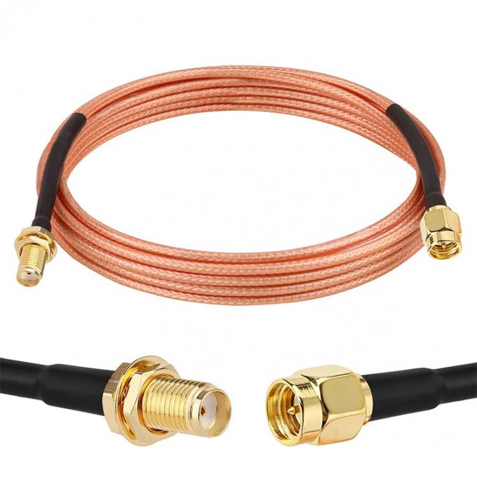RG316 Coaxiale RF SMA Man tot SMA Vrouwelijke Jumper Connector Antenne Extender Extension Cable voor Wifi Ham Radio GPS 0