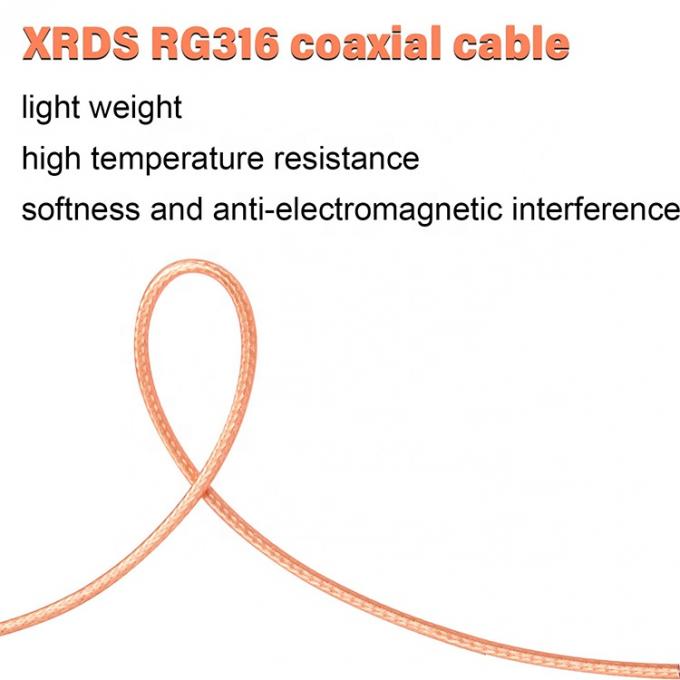 RG316 Coaxiale RF SMA Man tot SMA Vrouwelijke Jumper Connector Antenne Extender Extension Cable voor Wifi Ham Radio GPS 3