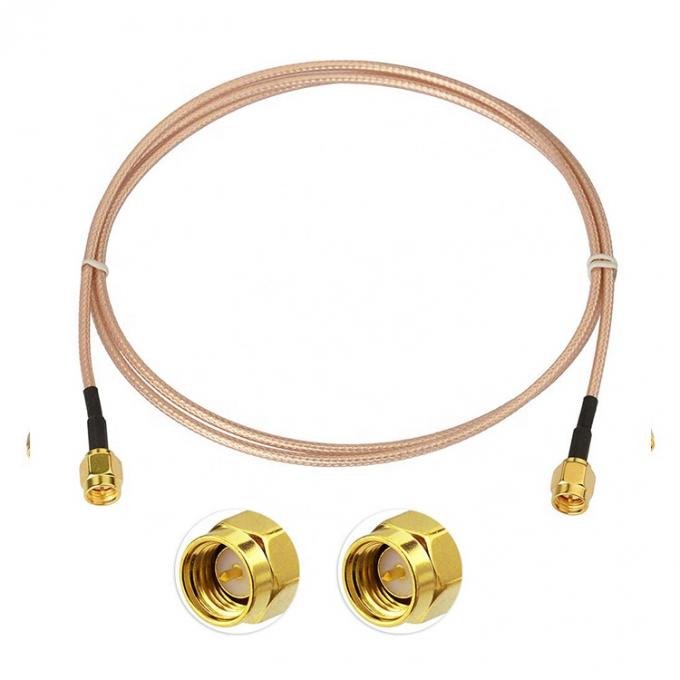 RG316 Coaxiale RF SMA naar SMA Connector Assembly Antenne Extender Jumper Extension Cable voor Wifi FPV TV 0