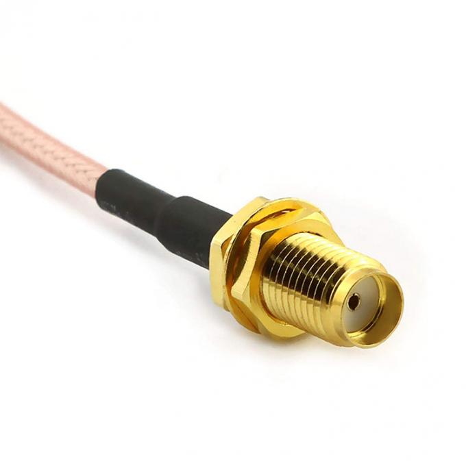 RG316 MMCX Hoek Mannelijke naar RP SMA Vrouwelijke Antenne RF Coaxiale Kabel 2