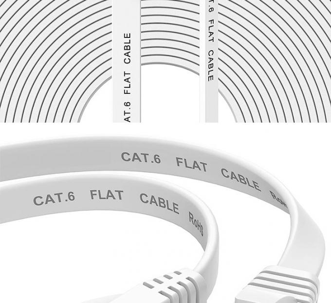 1m 5m 10m UTP FTP Shield Cat5 Cat5e Cat6 Ca6a Cat7 RJ45 Flat Ethernet Patch Network Lan kabel voor router 4