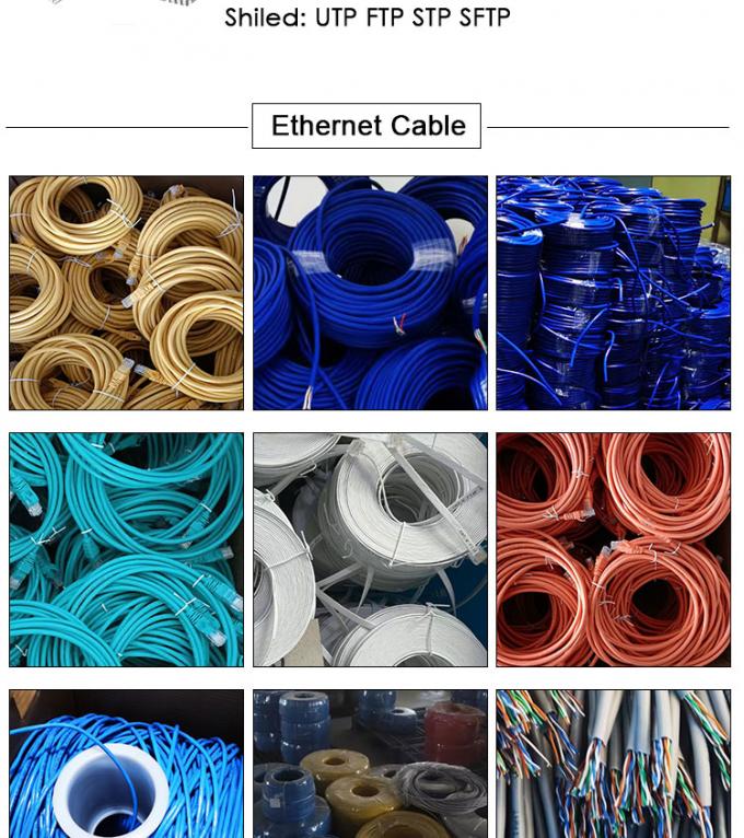 1m 5m 10m UTP FTP Shield Cat5 Cat5e Cat6 Ca6a Cat7 RJ45 Flat Ethernet Patch Network Lan kabel voor router 1
