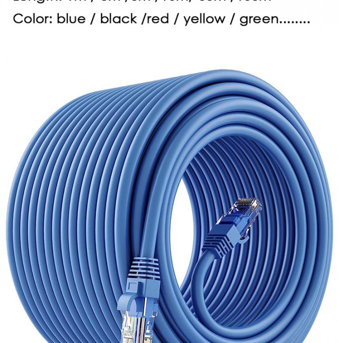 OEM Hoge kwaliteit Pure Cooper Shield FTP UTP STP SFTP Cat5 Cat5e Cat6 Cat6a Cat7 Cat8 RJ45 Ethernet Patch Lan Network Cable 1