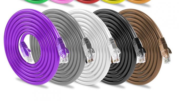OEM Hoge kwaliteit Pure Cooper Shield FTP UTP STP SFTP Cat5 Cat5e Cat6 Cat6a Cat7 Cat8 RJ45 Ethernet Patch Lan Network Cable 8