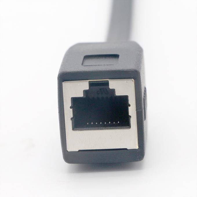 Aanpassing Man tot Vrouw Socket Cat5 Cat5e Cat6 Cat7 8P8C RJ45 8p8c Ethernet Network Extension Cable 1