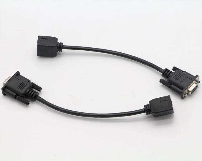 DB9 Vrouwelijke RS232 serie tot RJ45 Vrouwelijke stopcontactkabel 5