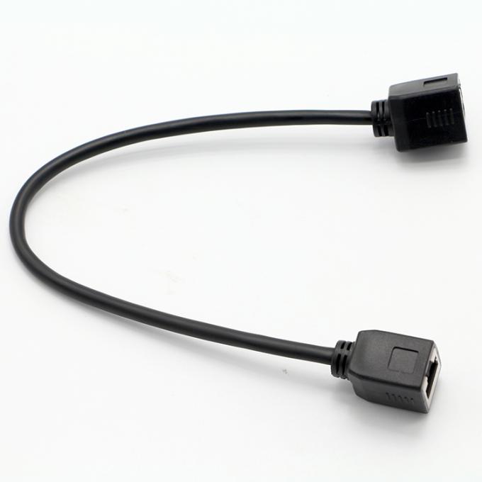 Aanpassing 1M 2M 3M Cat5 RJ45 8P8C Vrouwelijke Socket naar RJ45 Vrouwelijke Socket Lan Ethernet Network Cable 5