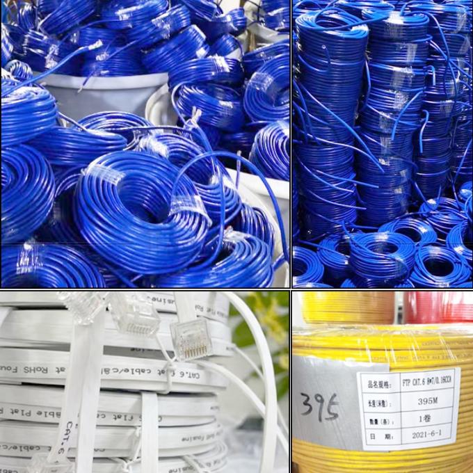 Aanpassing Shield 1m 3m 5m 10m STP UTP Pure Cooper Cat5 Cat5e Cat6 Cat7 Cat8 RJ45 Patch Cord Lan Ethernet Netwerkkabel 0