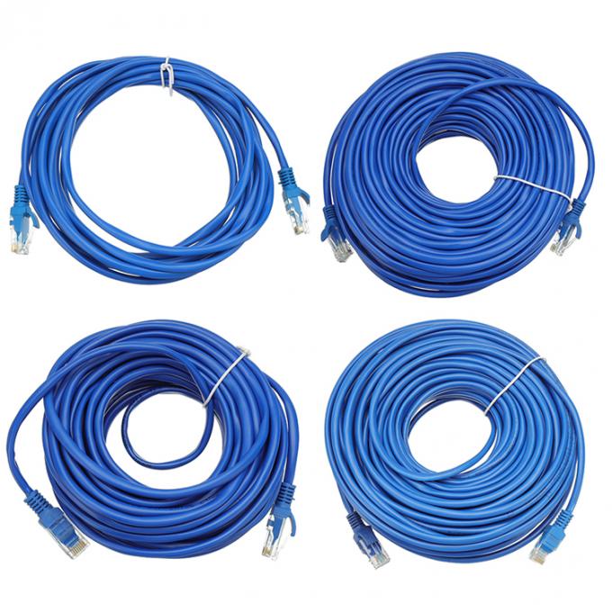 Aanpassing Shield 1m 3m 5m 10m STP UTP Pure Cooper Cat5 Cat5e Cat6 Cat7 Cat8 RJ45 Patch Cord Lan Ethernet Netwerkkabel 2