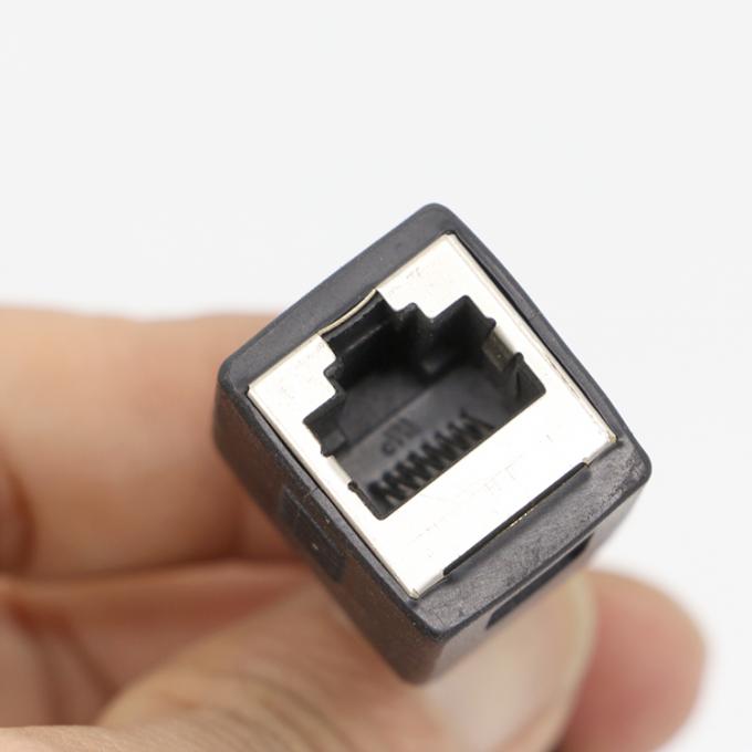 Persoonlijke montage Vrouwelijke RJ45 stopcontact om te openen Gemaakte soldering 4 draden Bare End Pigtail kabel 1