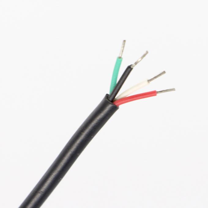Persoonlijke montage Vrouwelijke RJ45 stopcontact om te openen Gemaakte soldering 4 draden Bare End Pigtail kabel 2