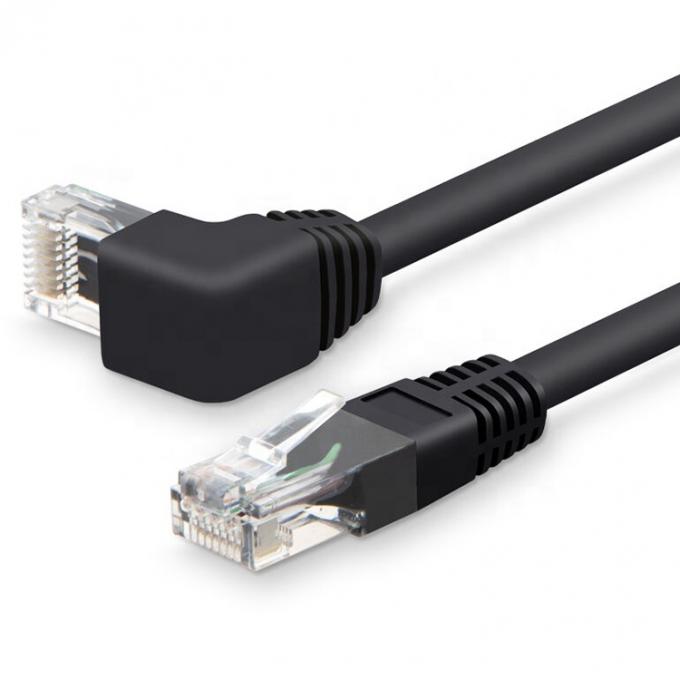 UTP STP 90 graden recht-linkse hoek Cat5 Cat5e Cat6 Cat7 RJ45 Verlenging Ethernet Lan netwerkkabel 3