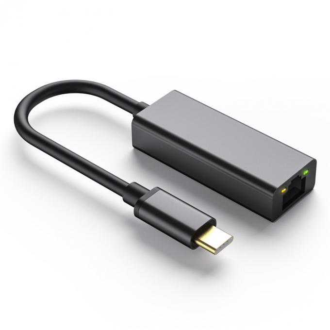 Plug and Play USB 3.0 Type C Male tot Gigabit RJ45 Ethernet Network Lan Adapter voor Laptop Computer 0