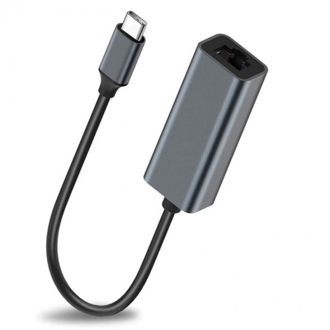 Plug and Play USB 3.0 Type C Male tot Gigabit RJ45 Ethernet Network Lan Adapter voor Laptop Computer 1