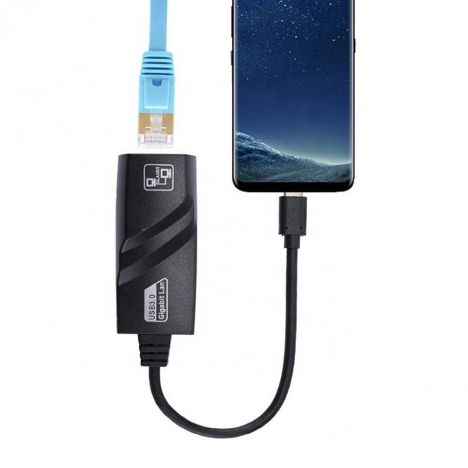 Hoog compatibele USB 3.1 Type C Male tot Gigabit RJ45 Ethernet Network Lan Adapter voor Laptop Computer 4
