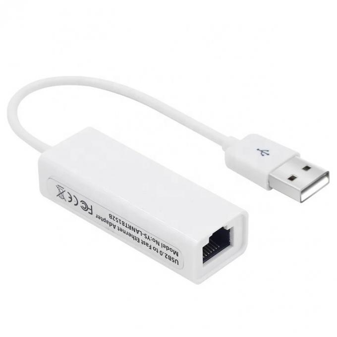 Plug and Play RTL8152B 100M Gigabit USB naar RJ45 Ethernet Lan Network Adapter voor Laptop Computer 2