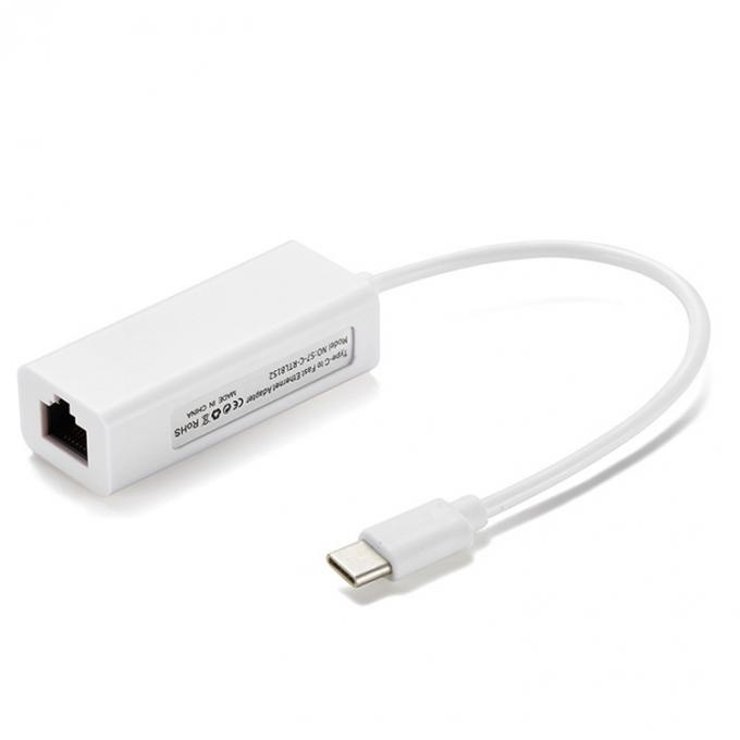 Plug and Play 100 Mbps Gigabit USB Type C naar RJ45 Ethernet Lan Network Adapter voor Laptop Computer 0