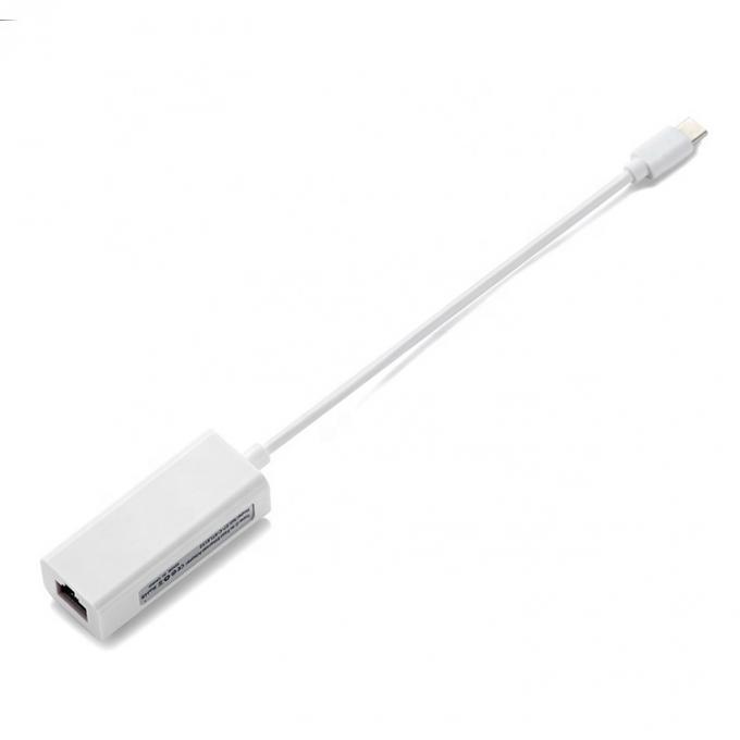 Plug and Play 100 Mbps Gigabit USB Type C naar RJ45 Ethernet Lan Network Adapter voor Laptop Computer 4