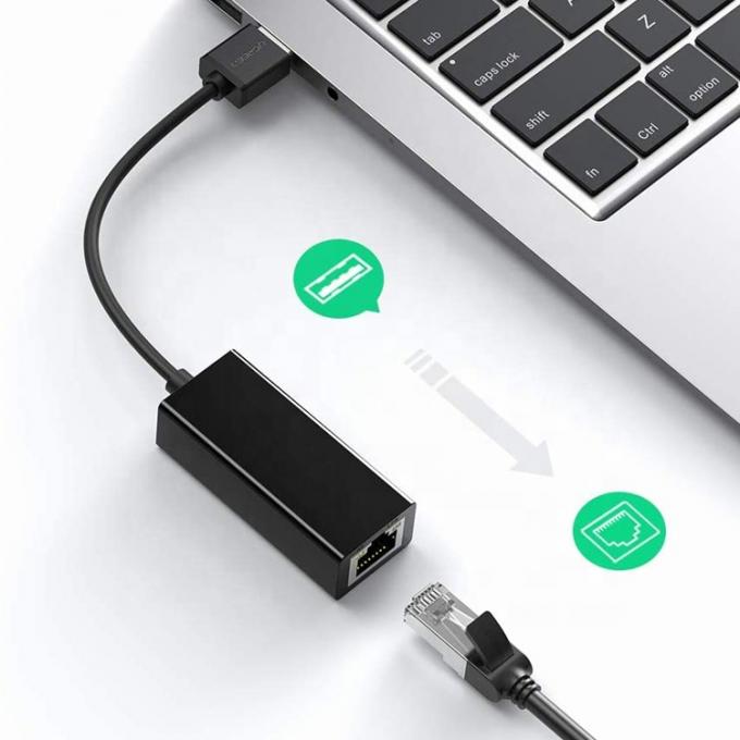 Plug and Play 1000Mbps USB 3.0 tot Gigabit RJ45 Ethernet Network Lan Adapter voor Laptop Computer 3