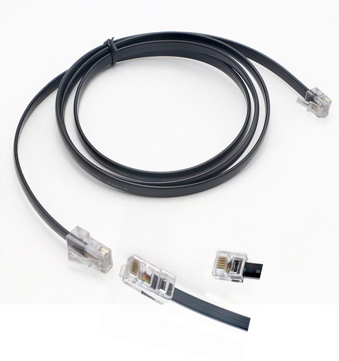 Persoonlijke PIN-verbinding RJ45 8P8C tot RJ11 6P4C Telefoon ADSL-modem Wan-kabel 0