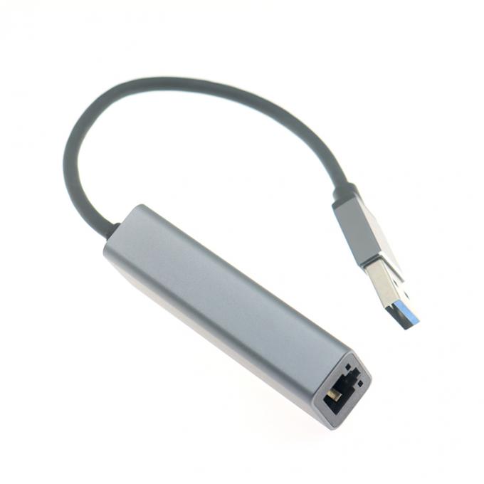 Supersnelheid 1000 Mbps Metal Shell USB 3.0 naar Gigabit RJ45 Ethernet Adapter 3