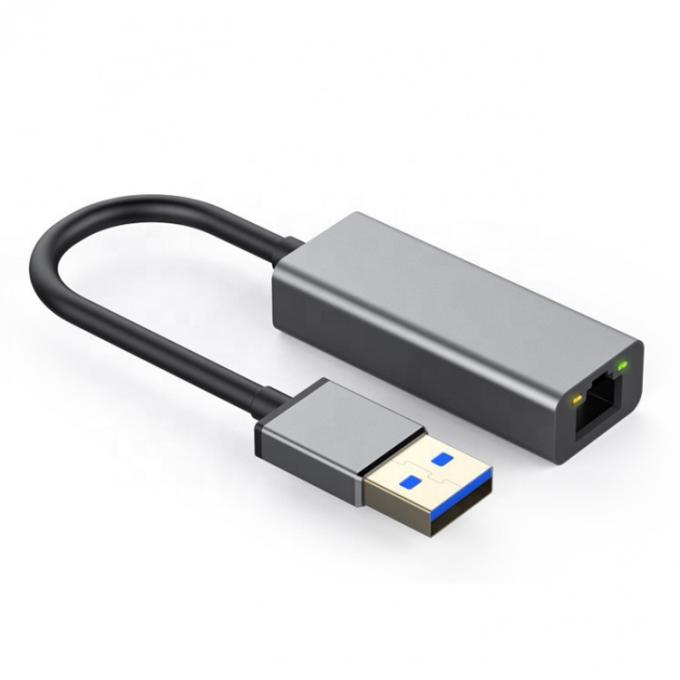 Supersnelheid 1000 Mbps Metal Shell USB 3.0 naar Gigabit RJ45 Ethernet Adapter 0