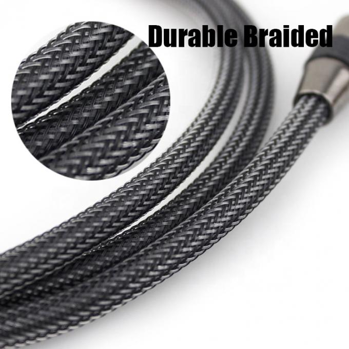 Hoogwaardige duurzame gebreide glasvezel Toslink Spdif Gold Digital Audio Optical Cable 2