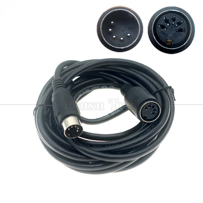 1M 2M 3M 5M Man tot Vrouw MIDI 5 PIN DIN verlengkabel 1