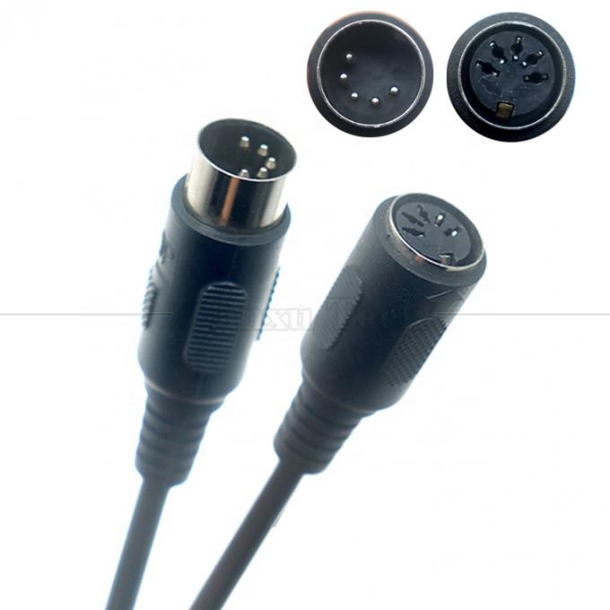 Hoogwaardige 1M 3M 5M mannelijke tot vrouwelijke MIDI 5 PIN DIN-verlengkabel voor audio-toetsenbordgitaar 2