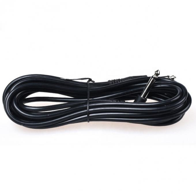 1M 3M 5M Duurzaam 90 graden hoek tot recht 6.35mm 1/4 TS Jack Instrument Patch Guitar Cable 2