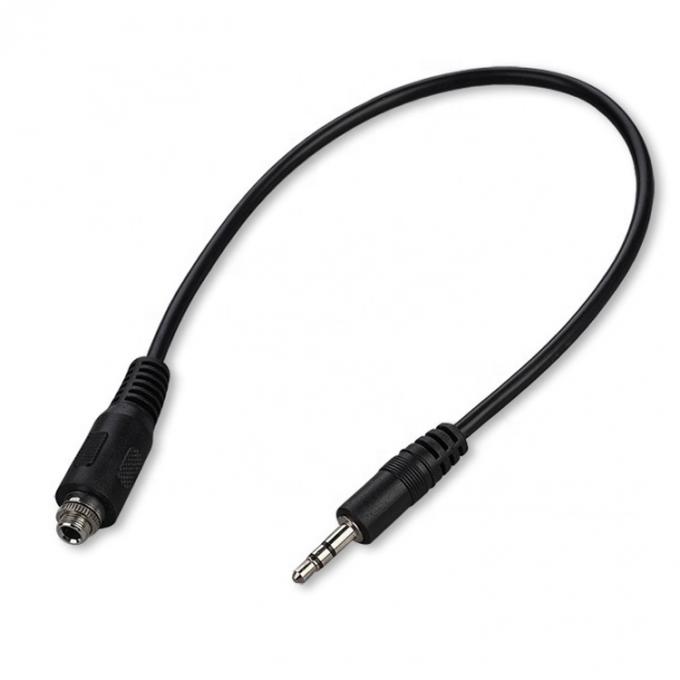 Schroef van man naar vrouw 3,5 mm 3 polen TRS Audio Jack kabel 1