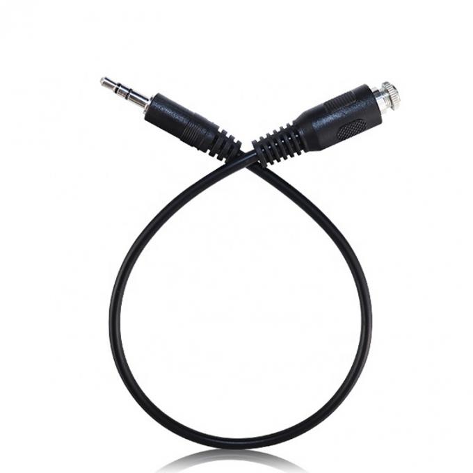 Schroef van man naar vrouw 3,5 mm 3 polen TRS Audio Jack kabel 3