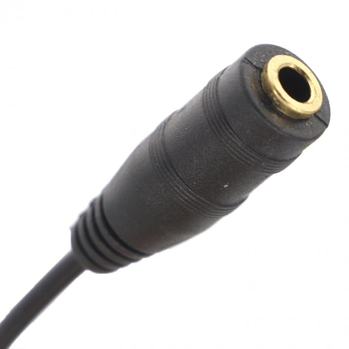 1 Man tot 2 Vrouw Split 3.5mm Stereo Jack Koptelefoon Audio Y Splitter Kabel 1
