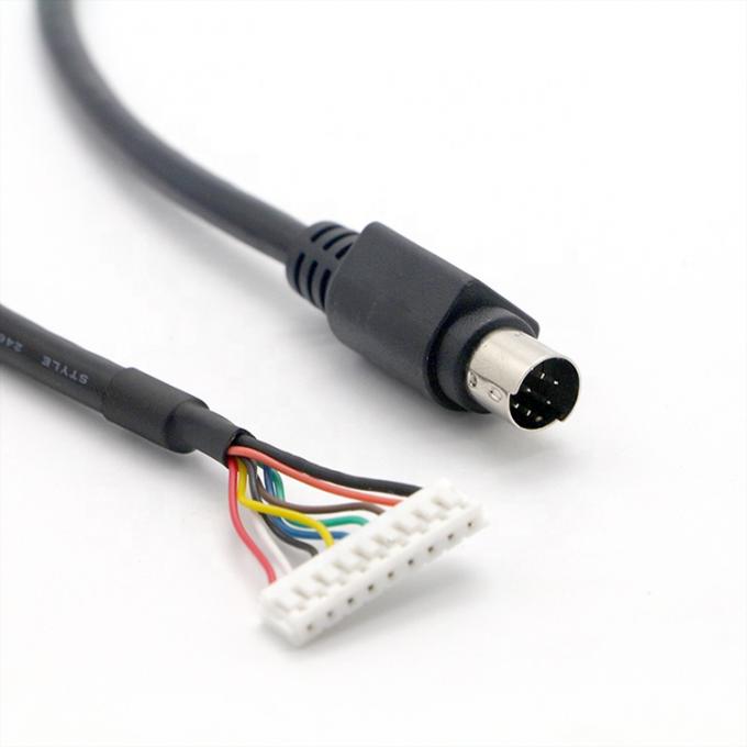CUSTOM 1M S Video 8 PIN Mini DIN tot 9 PIN JST Connector PC Motor Controller kabel 1
