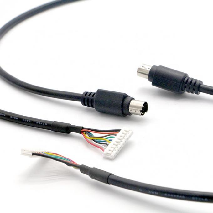 CUSTOM 1M S Video 8 PIN Mini DIN tot 9 PIN JST Connector PC Motor Controller kabel 2