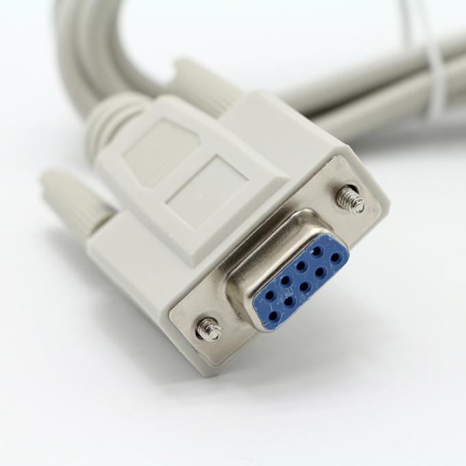 OEM Shield Man tot Vrouw DB9 RS232 9 Pin Straight Through Extension Serial Data Cable 1