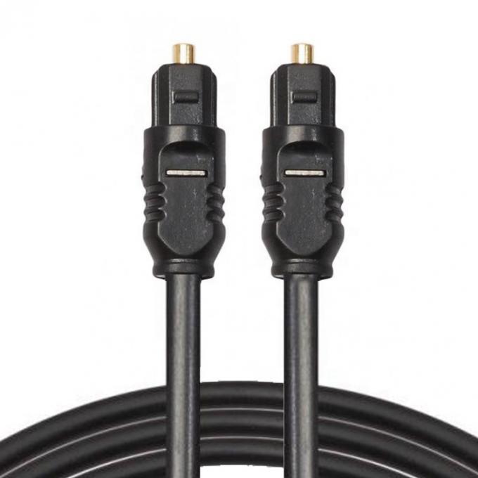 High Quality Thin 1M 2M 3M 5M Glasvezel Toslink Spdif Gold Digitaal Optisch Audio Kabel 1