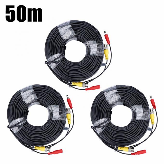 CUSTOM 5M 10M 20M Man Vrouwelijke beveiligingsassemblage RG59 Video BNC DC Power SDI CCTV-camera kabel 5