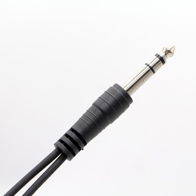 1M 2M 3M Y Splitter Man naar Vrouw 6.35mm 3.5mm TRS Microphone Stereo Jack Audio kabel 4