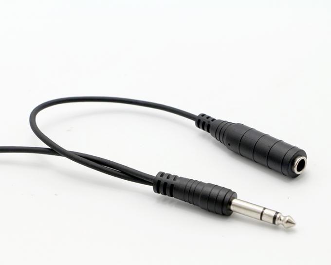 1M 2M 3M Y Splitter Man naar Vrouw 6.35mm 3.5mm TRS Microphone Stereo Jack Audio kabel 7