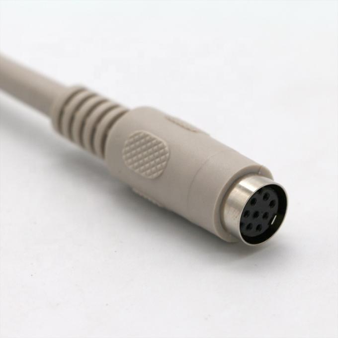 0.2M 0.5M 1M 2M 3M 5M 8 PIN Mini Din Vrouwelijke tot RJ45 verlengkabel 1