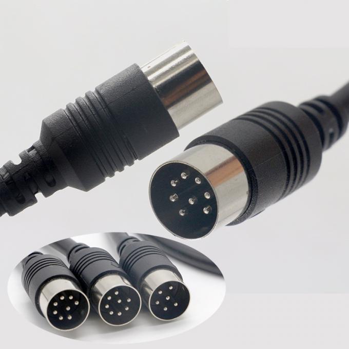 OEM Factory S Video Audio Shield Man tot Man Vrouw 3 4 5 6 7 8 9 10 13 PIN MIDI DIN verlengkabel 2