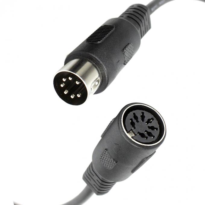 OEM Factory S Video Audio Shield Man tot Man Vrouw 3 4 5 6 7 8 9 10 13 PIN MIDI DIN verlengkabel 3