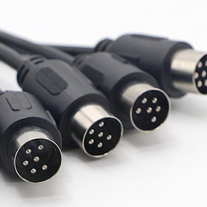 OEM Factory S Video Audio Shield Man tot Man Vrouw 3 4 5 6 7 8 9 10 13 PIN MIDI DIN verlengkabel 4