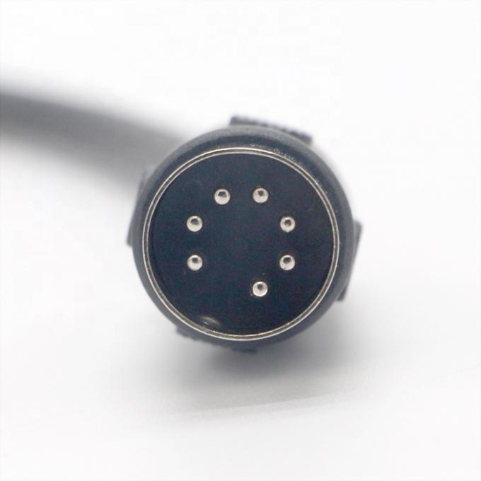 Custom Midi Signal Man tot Man Vrouw 7 Pin DIN Controller Audio Stereo Extension Cable 1