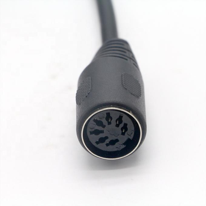 Custom Midi Signal Man tot Man Vrouw 7 Pin DIN Controller Audio Stereo Extension Cable 2
