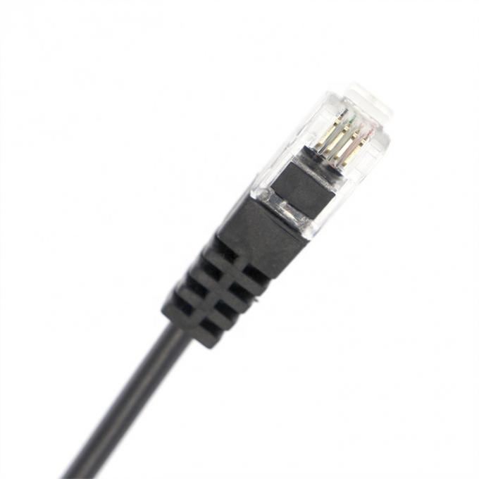 OEM RJ9 RJ10 naar Vrouwelijke 3.5mm CTIA Plug Audio Jack Headset Adapter Cable voor telefoon 3